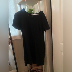 Black Linen Dress